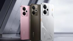 Tampilan ponsel realme 14 5G yang akan diluncurkan di Indonesia pada 6 Mei 2025. (ANTARA/HO realme Indonesia)