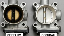 Foto Perbandingan Sebelum dan Sesudah Dibersihkan