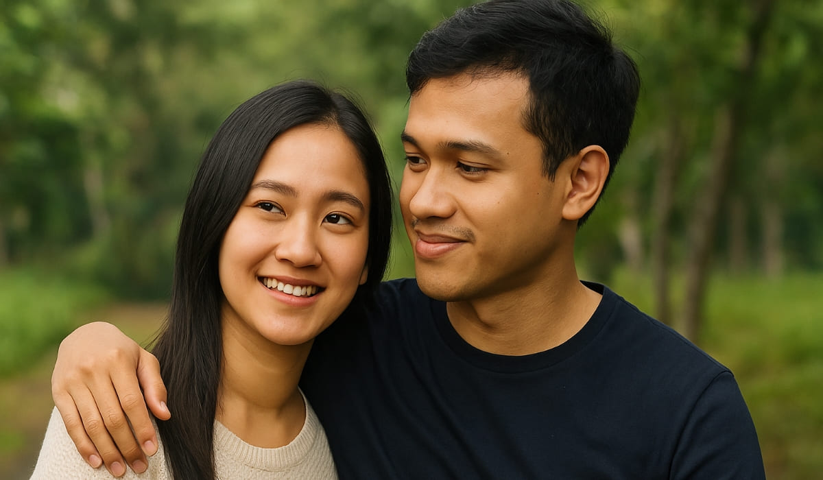 Ilustrasi pasangan setia