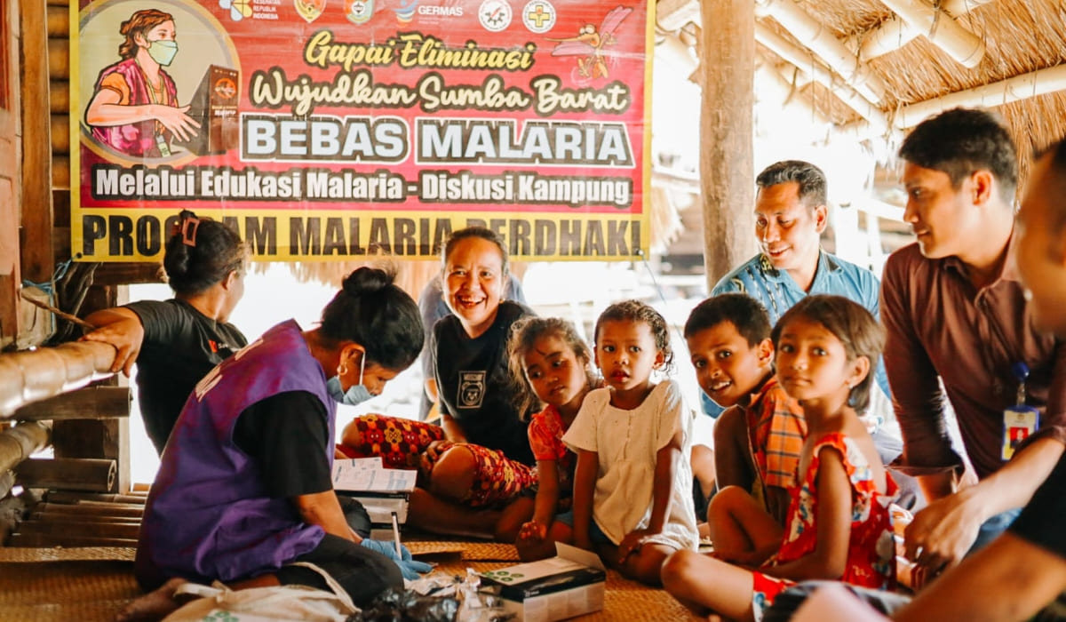 Perdhaki dan Unmaris Sumba Bersatu, Warga Moto Dawu Dapat Edukasi Malaria dan Info Kuliah