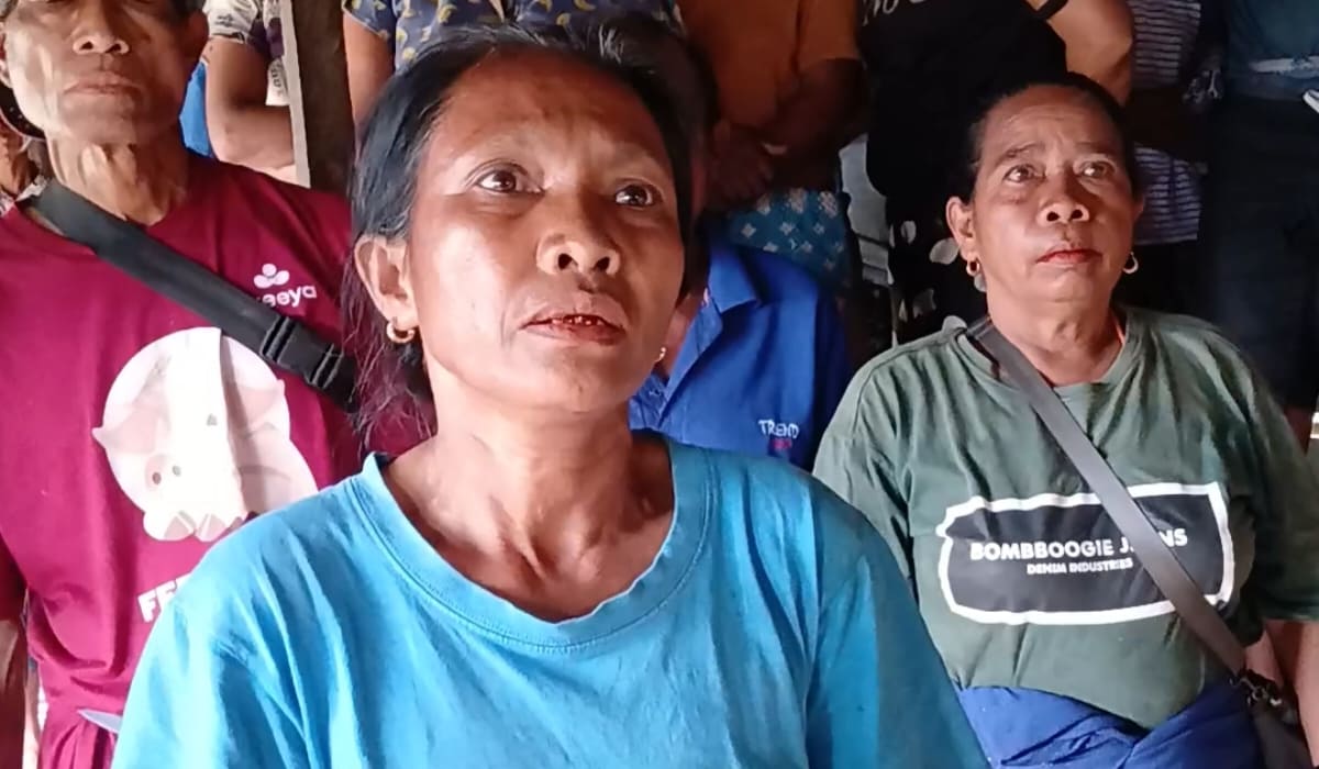Tanah Diserobot dan Tanaman Warga Dirusak, Petani di Sumba Barat Daya Hanya Bisa Menangis. (Tenaers/Yanto Tena)