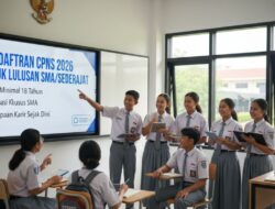 Tak Perlu Sarjana! Ini Daftar Formasi CPNS 2026 Khusus SMA dengan Gaji Fantastis