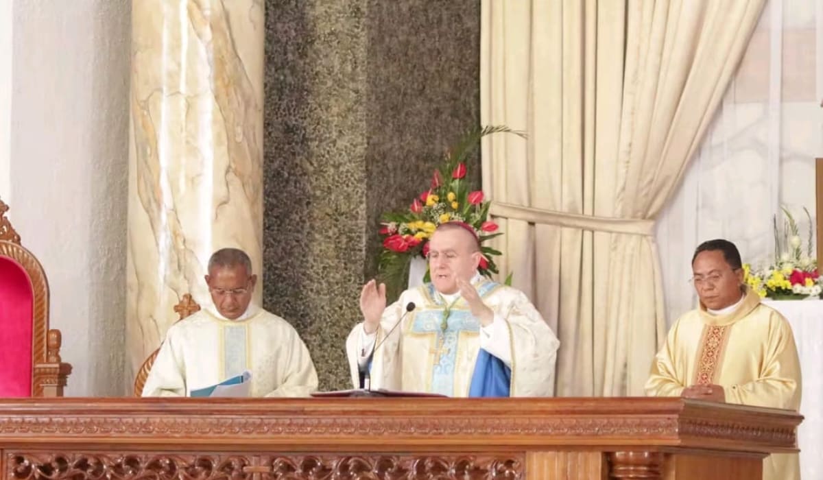 Setelah 10 Tahun Penantian, Duta Vatikan Resmikan Gereja Megah di Sumba Timur: Seperti Basilika Kecil!