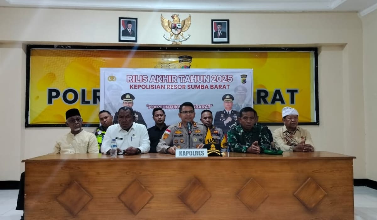 Jelang Tahun Baru, Kapolres Sumba Barat: Stop Miras, Knalpot Brong, dan Pawai Malam Tahun Baru