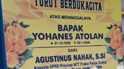 Tangis dan Doa Mengiringi Kepergian Anis Atolan, Agustinus Nahak: Inilah Teladan Pendidikan dan Gereja