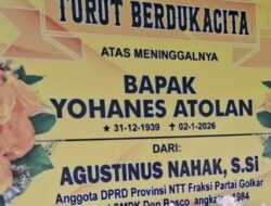 Tangis dan Doa Mengiringi Kepergian Anis Atolan, Agustinus Nahak: Inilah Teladan Pendidikan dan Gereja