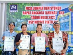 Kerja Keras Tim Berbuah Manis, Kopdit Pintu Air Waingapu Borong 4 Penghargaan Bergengsi