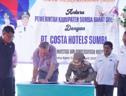 MoU Diteken! Investasi Rp22 Miliar Masuk SBD, Hotel Bertaraf Internasional Siap Dibangun di Kenduwela