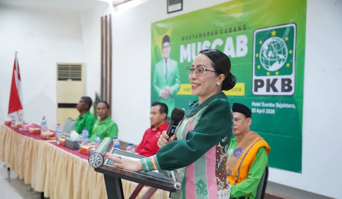 Bupati Sumba Barat Daya, Ratu Ngadu Bonnu Wulla, menghadiri sekaligus memberikan sambutan dalam pembukaan Musyawarah Cabang (Muscab) Partai Kebangkitan Bangsa (PKB) Kabupaten Sumba Barat Daya.